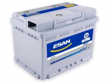 Аккумуляторная батарея ESAN SMF S LB2 062 10B13, 62 А/ч, LB2 DIN 0/1 241х175х175 о/п